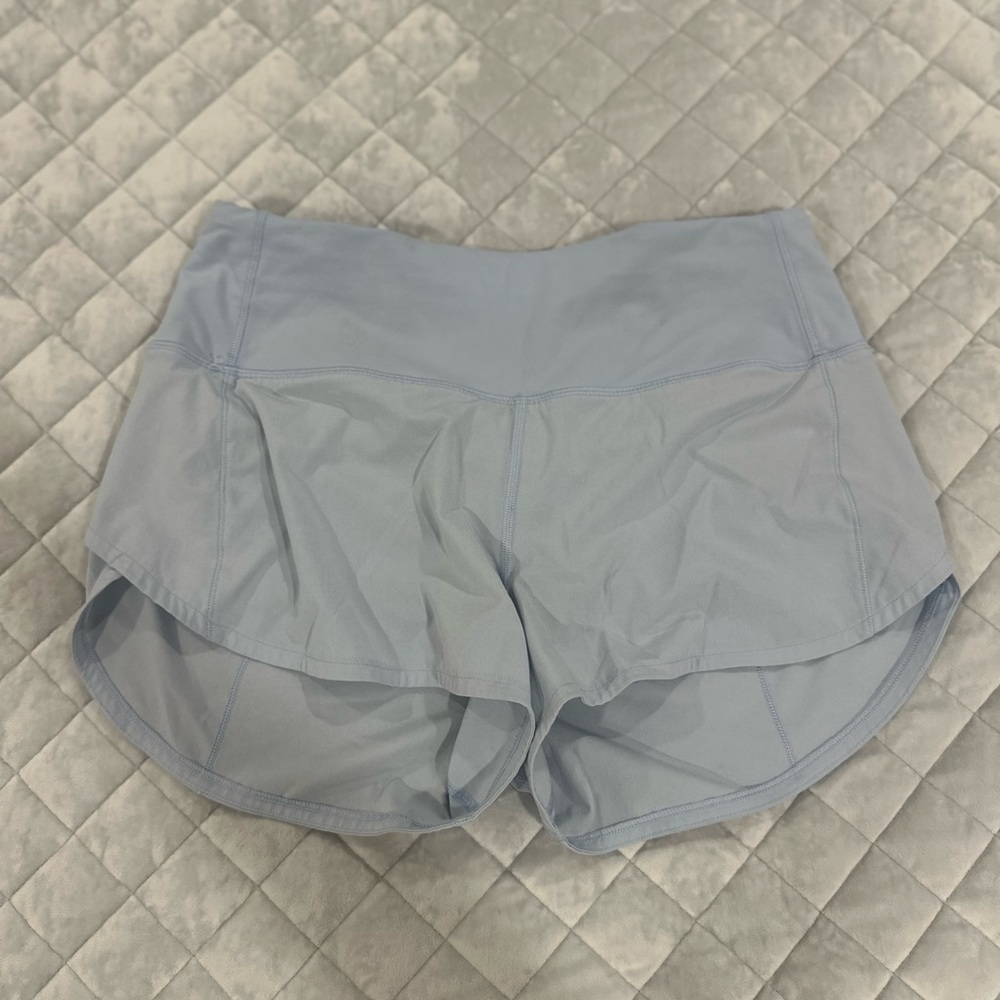 lululemon athletica Women's Sky Blue Athletic Shorts